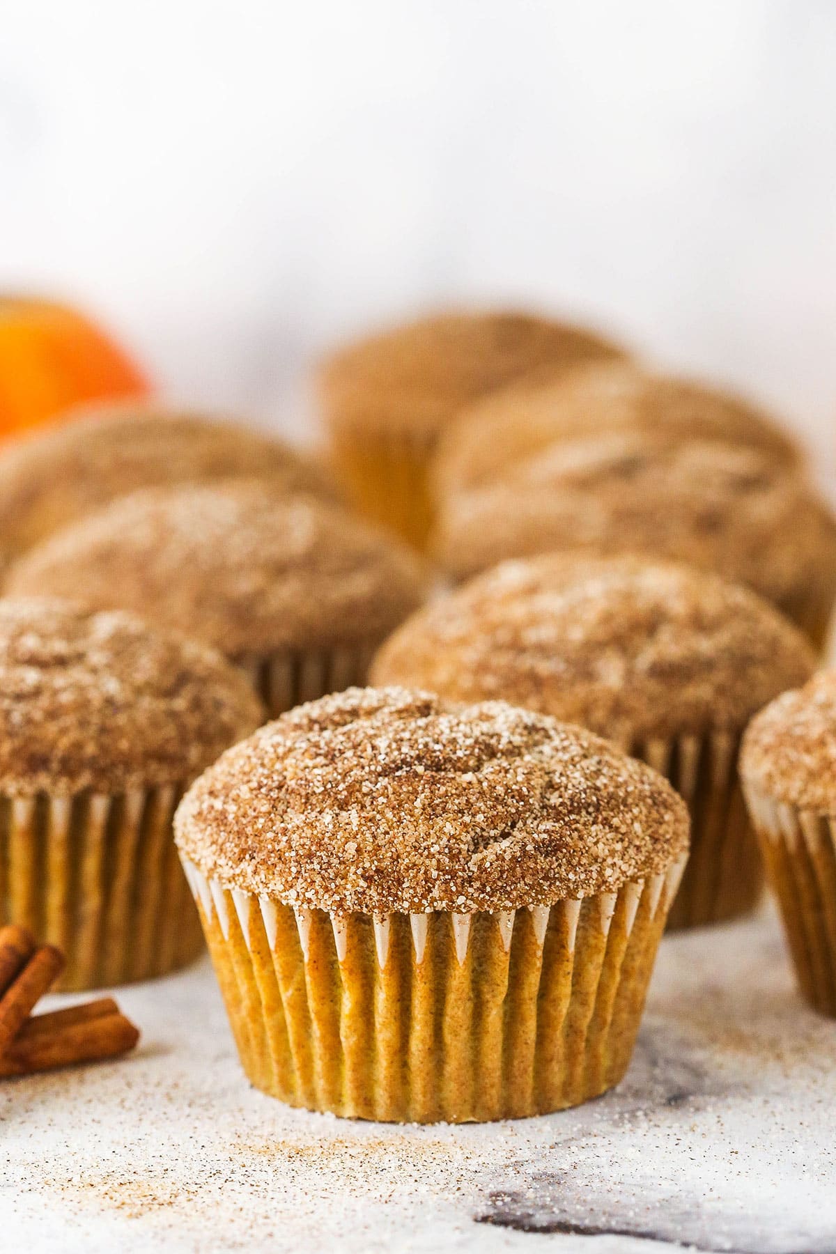 Easy One-Bowl Cinnamon Sugar Pumpkin Muffins: Soft & Moist Fall Treat